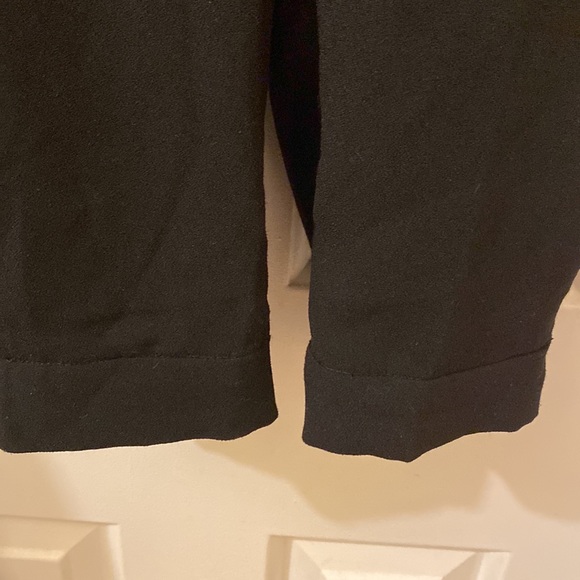 Brand new never worn black jogger with white stripe down the side - Picture 3 of 6